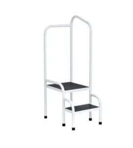 Escada 2 Degraus para Doppler S-0480-6 - Salutem Móveis Hospitalares